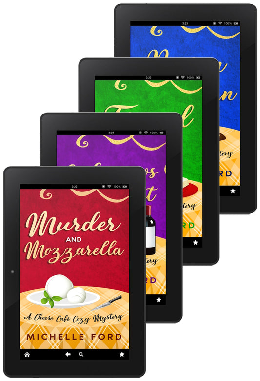 Cheesy Quattro: Books 1-4 of the Cheese Cafe Cozy Mysteries